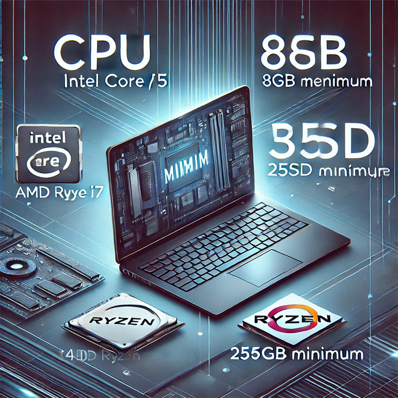 Câu Hình Laptop Tối Thiểu