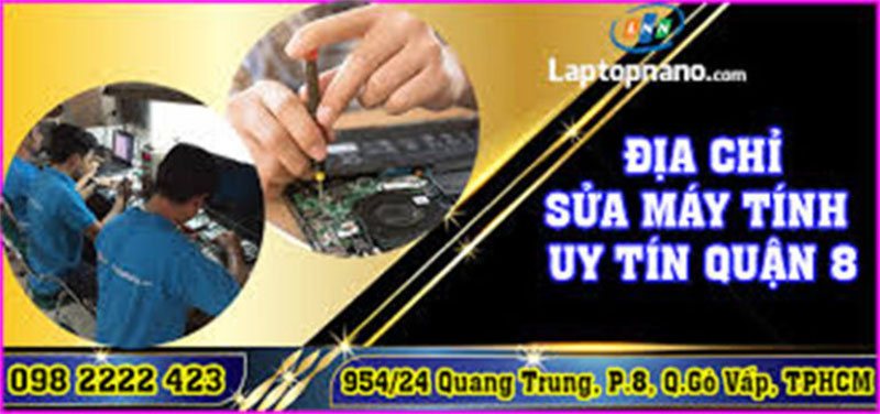 Tiệm Sửa Laptop Uy Tín Tại Quận 8