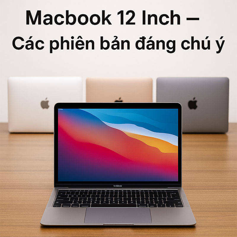 Macbook 12 Inch – Các phiên bản đáng chú ý