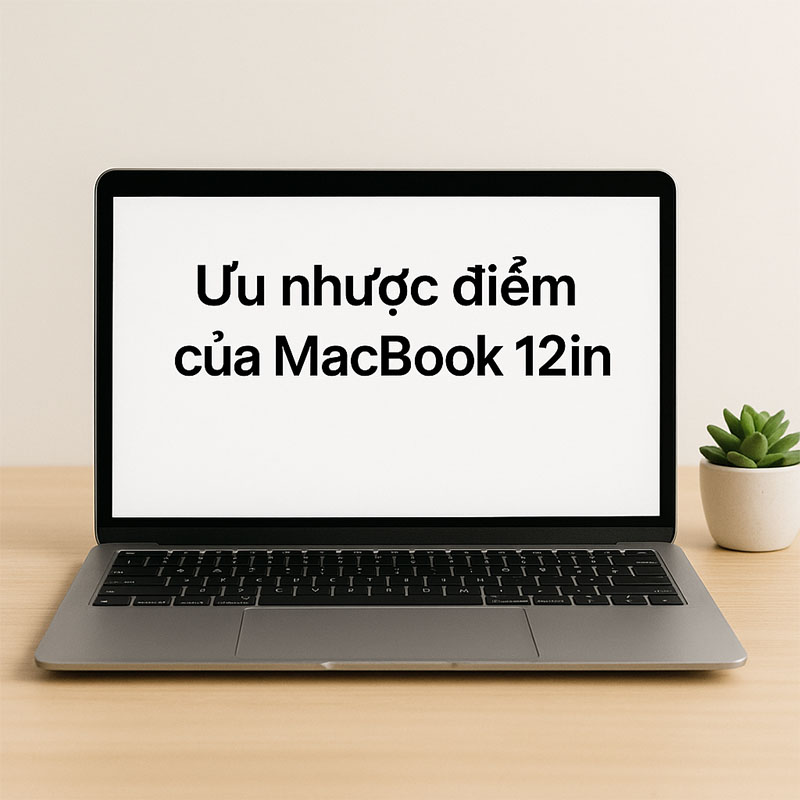 Ưu nhược điểm của Macbook 12in