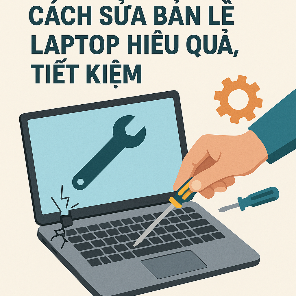 Cách sửa bản lề laptop hiệu quả, tiết kiệm