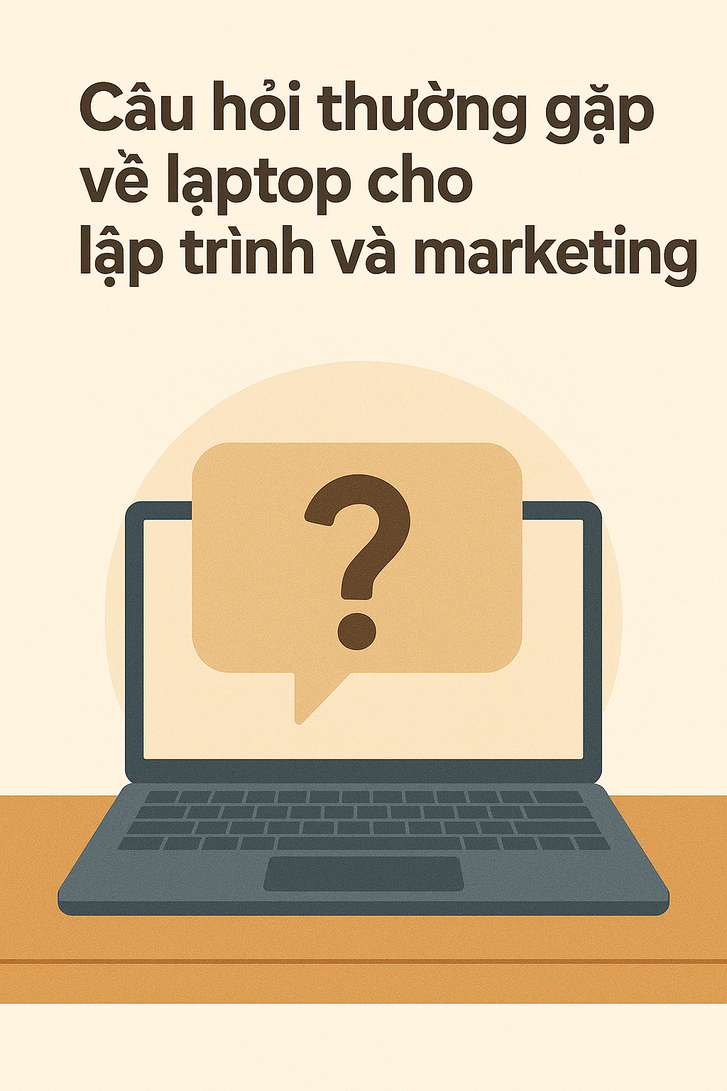 Câu hỏi thường gặp về laptop cho lập trình và marketing
