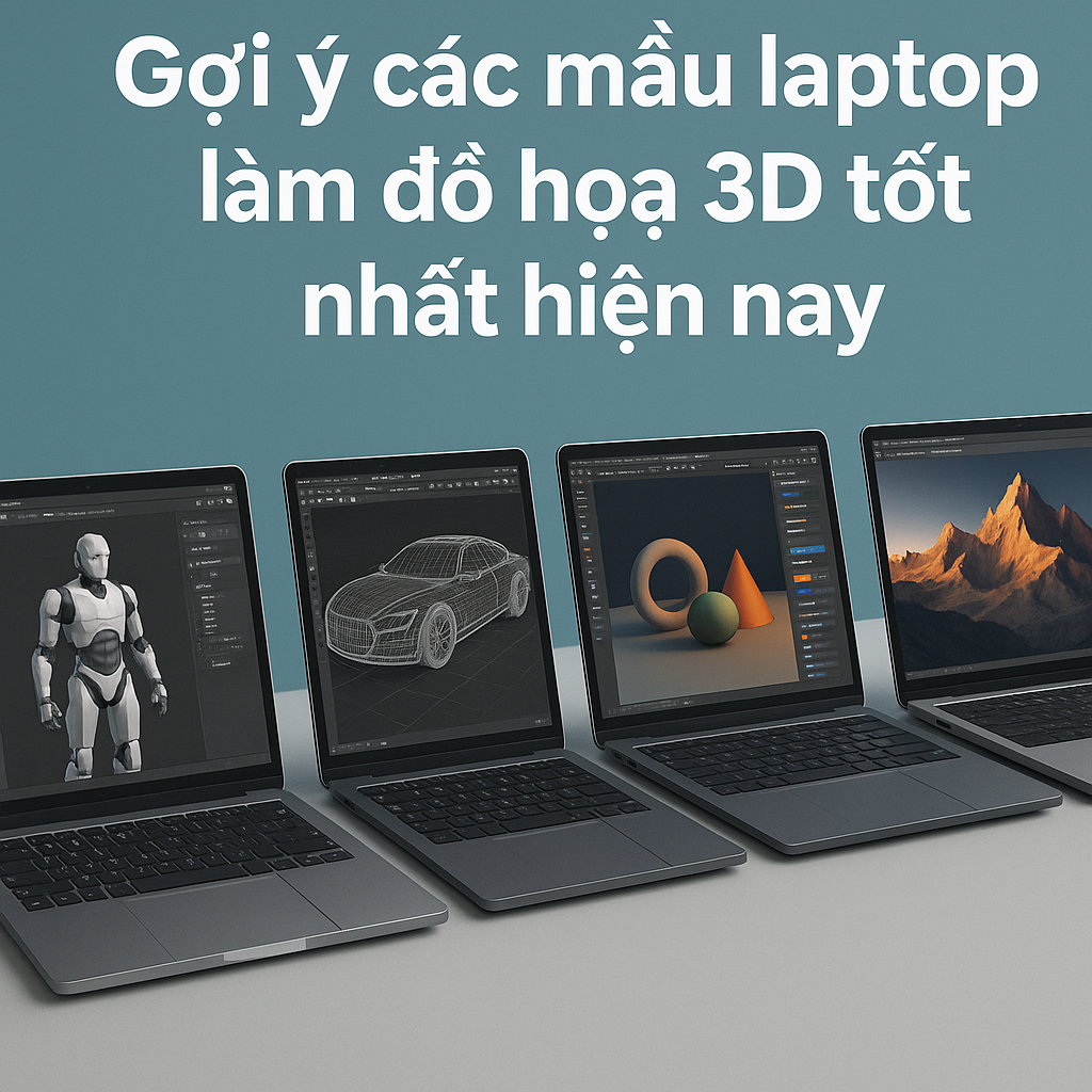   Gợi ý các mẫu laptop làm đồ hoạ 3D tốt nhất hiện nay