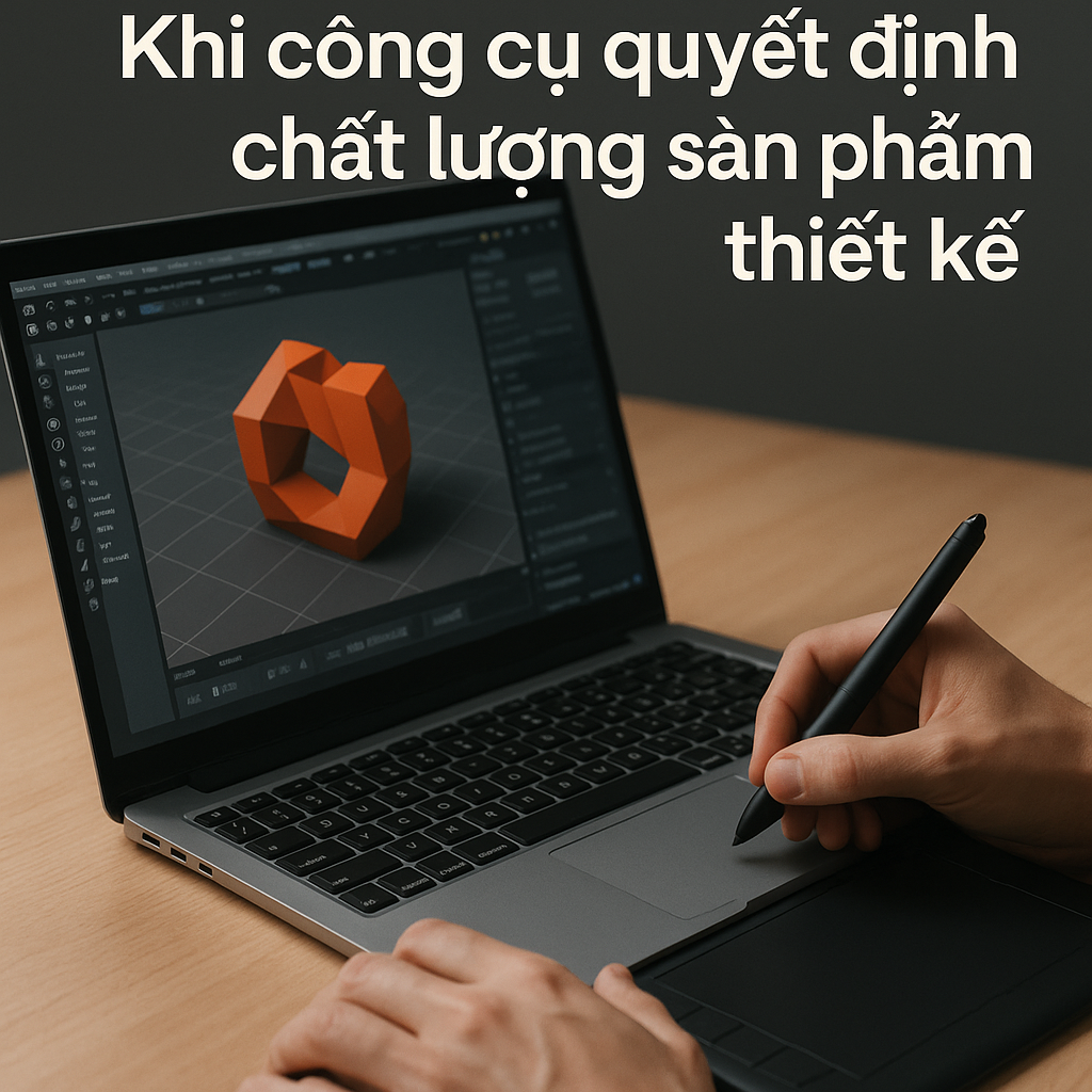 Khi công cụ quyết định chất lượng sản phẩm thiết kế
