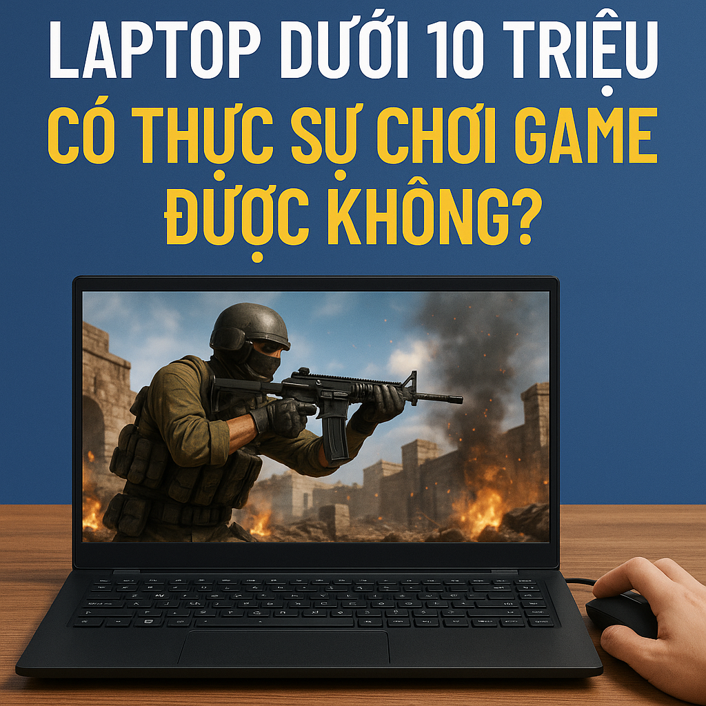Laptop Dưới 10 Triệu Có Thực Sự Chơi Game Được Không