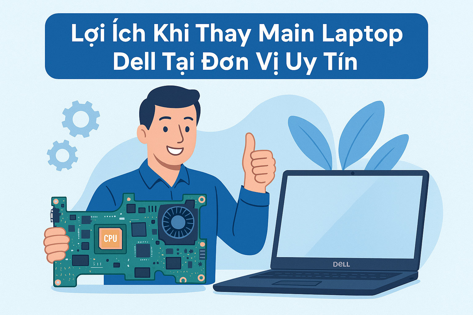 Lợi Ích Khi Thay Main Laptop Dell Tại Đơn Vị Uy Tín