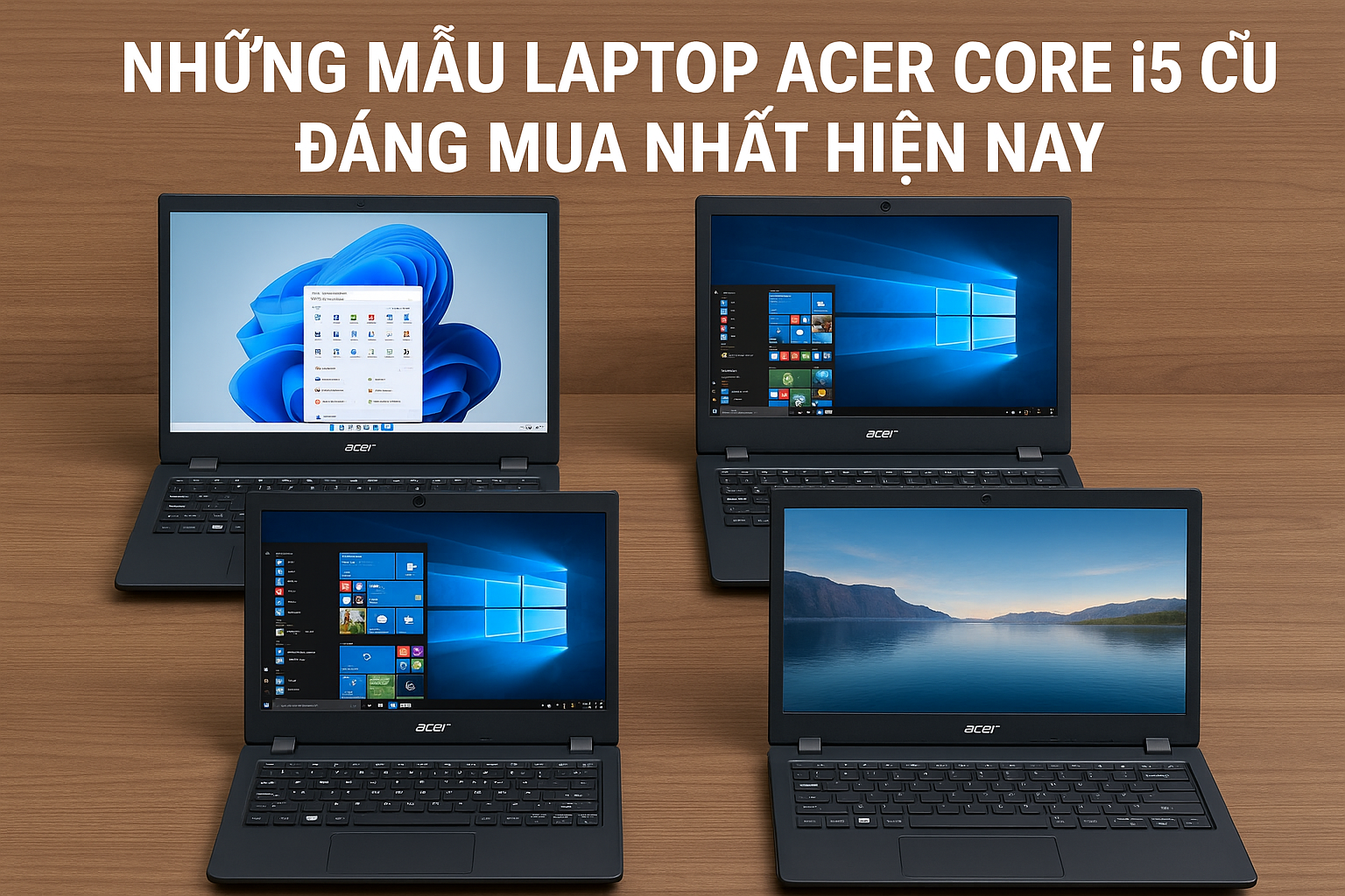 Những mẫu laptop Acer core i5 cũ đáng mua nhất hiện nay