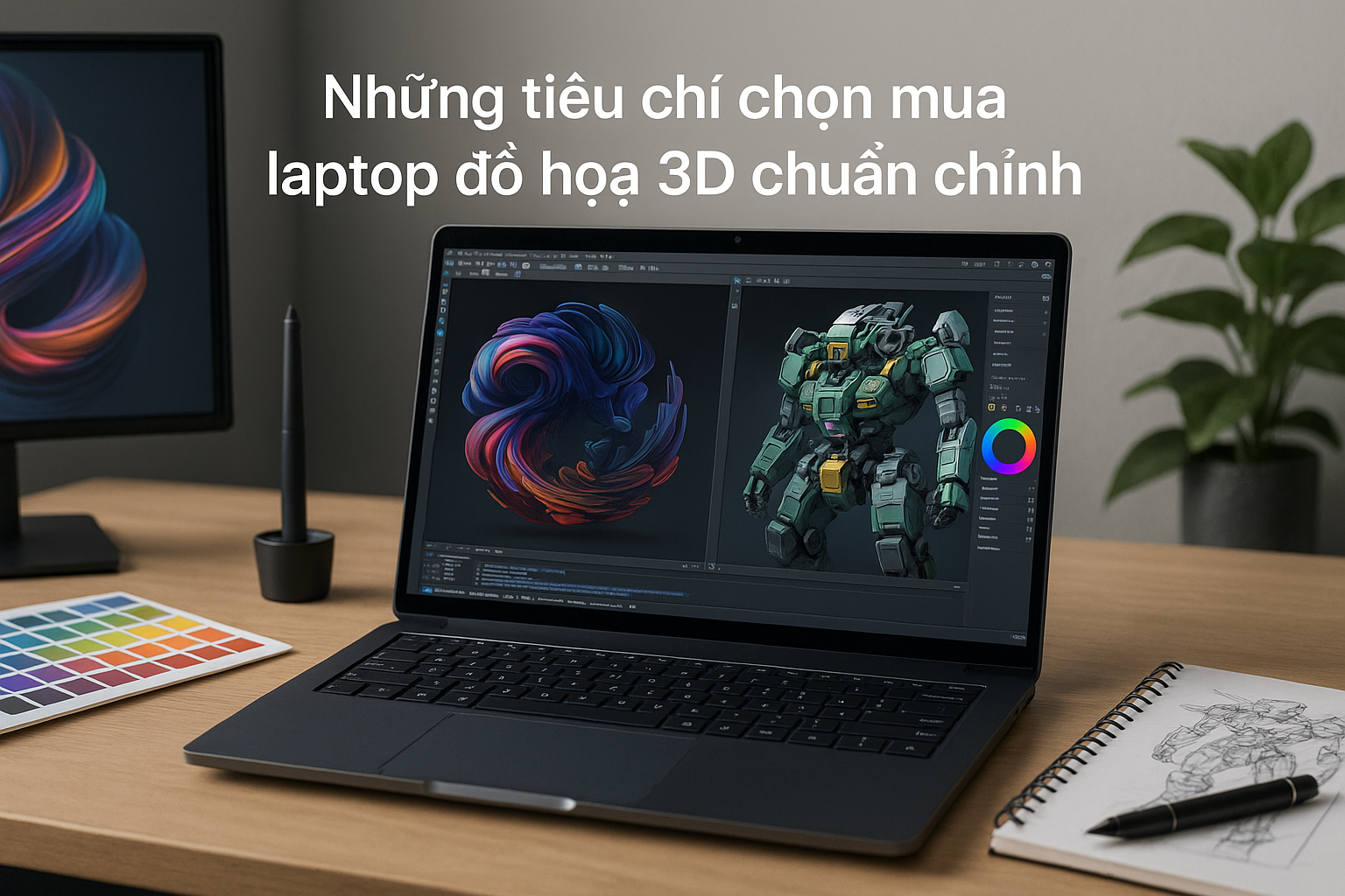  Những tiêu chí chọn mua laptop đồ họa 3D chuẩn chỉnh