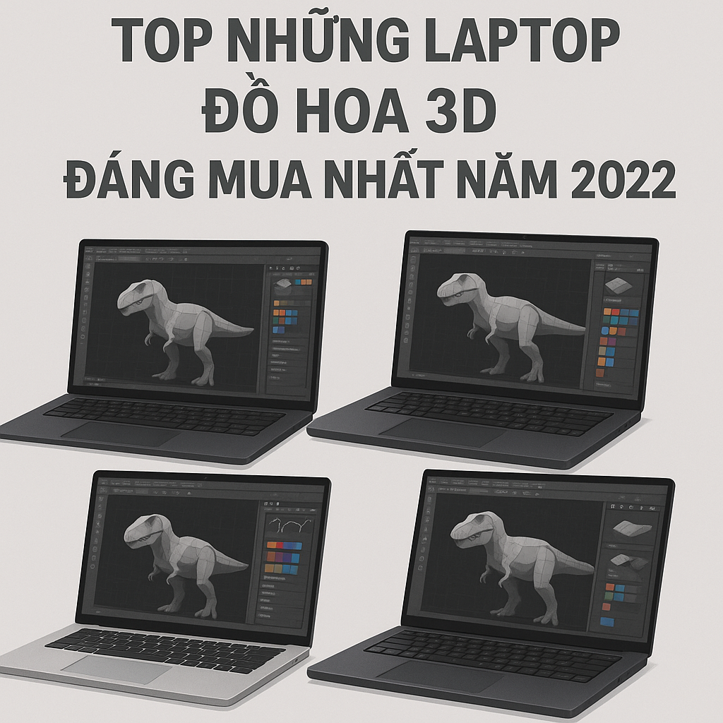   Top những laptop đồ họa 3D đáng mua nhất năm 2022