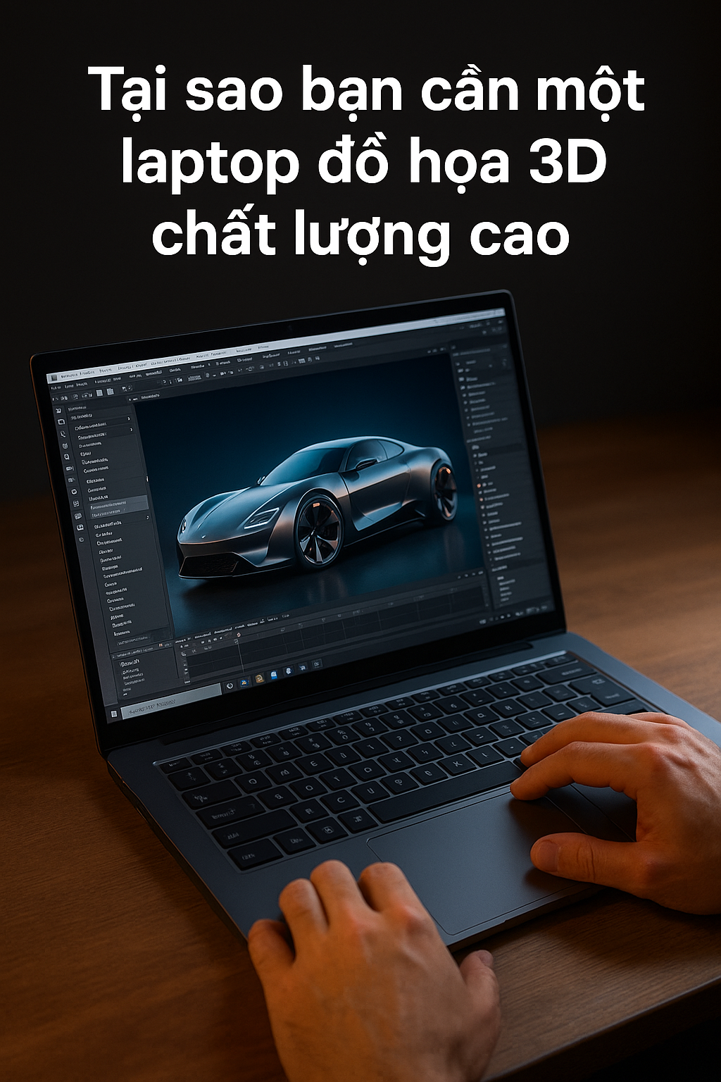 Tại sao bạn cần một laptop đồ họa 3D chất lượng cao