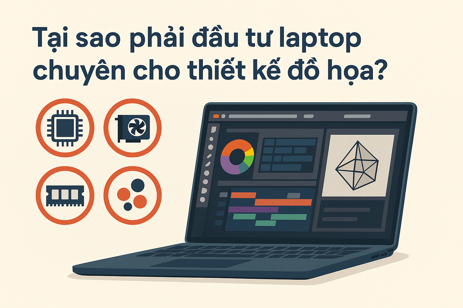 Tại sao phải đầu tư laptop chuyên cho thiết kế đồ họa
