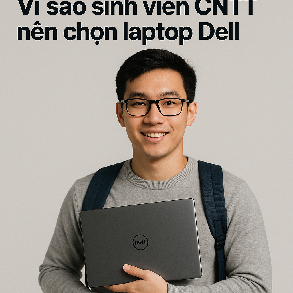   Vì sao sinh viên CNTT nên chọn laptop Dell