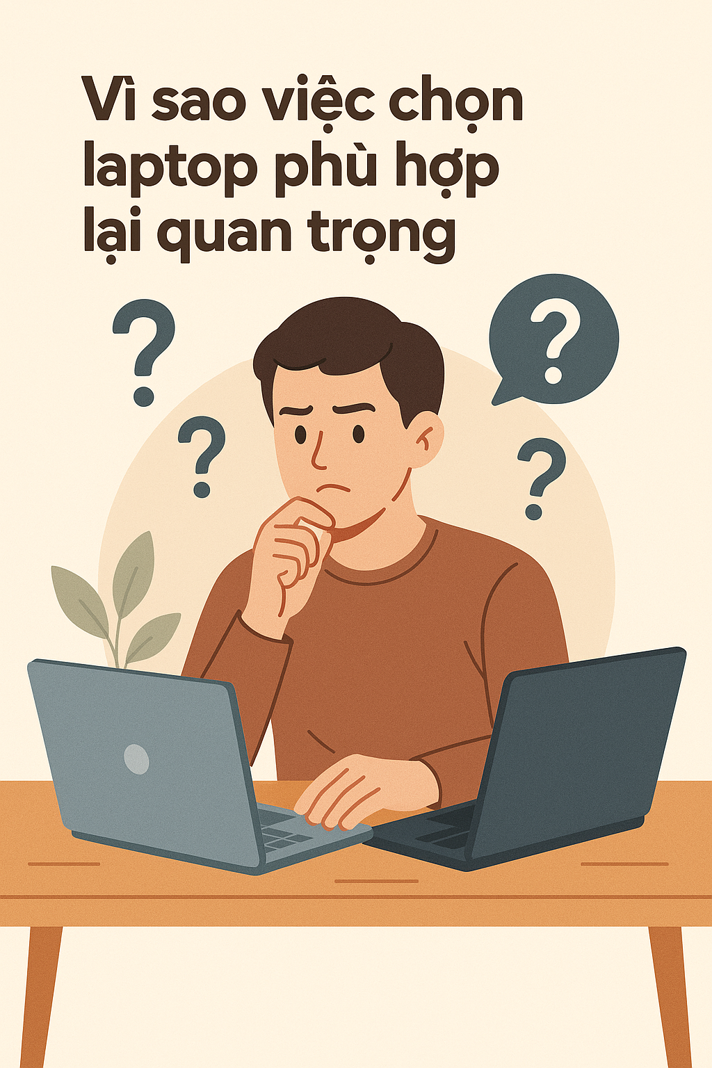 Vì sao việc chọn laptop phù hợp lại quan trọng