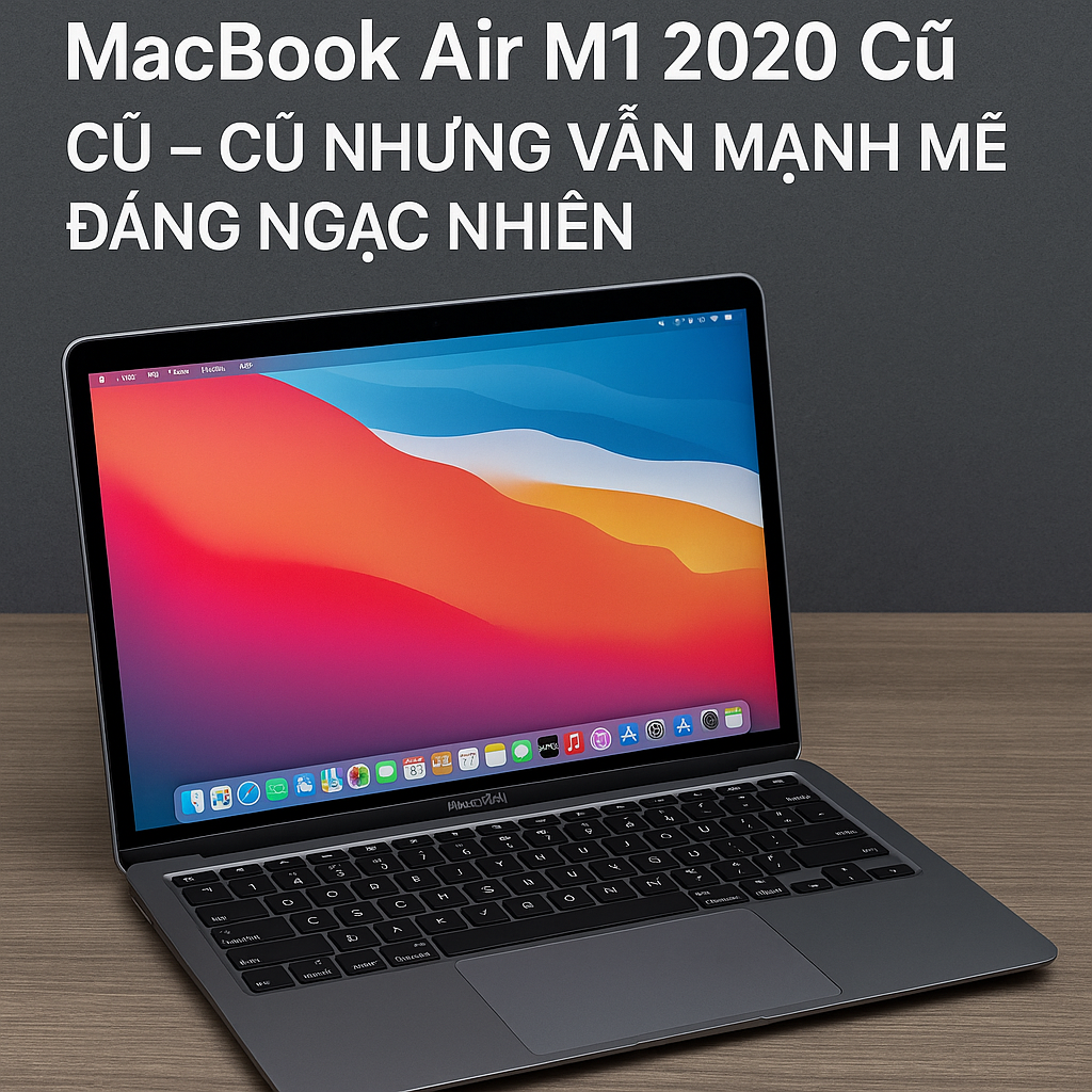 Mac Air M1 2020 Cũ – Cũ Nhưng Vẫn Mạnh Mẽ Đáng Ngạc Nhiên