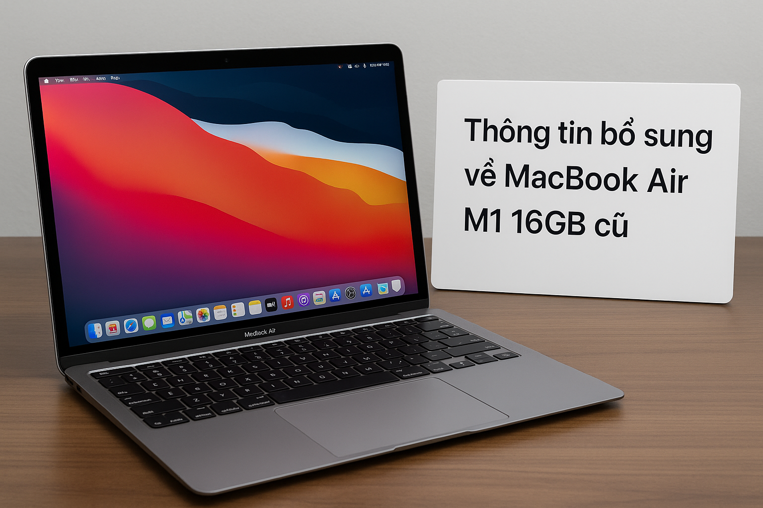 Thông tin bổ sung về MacBook Air M1 16GB cũ