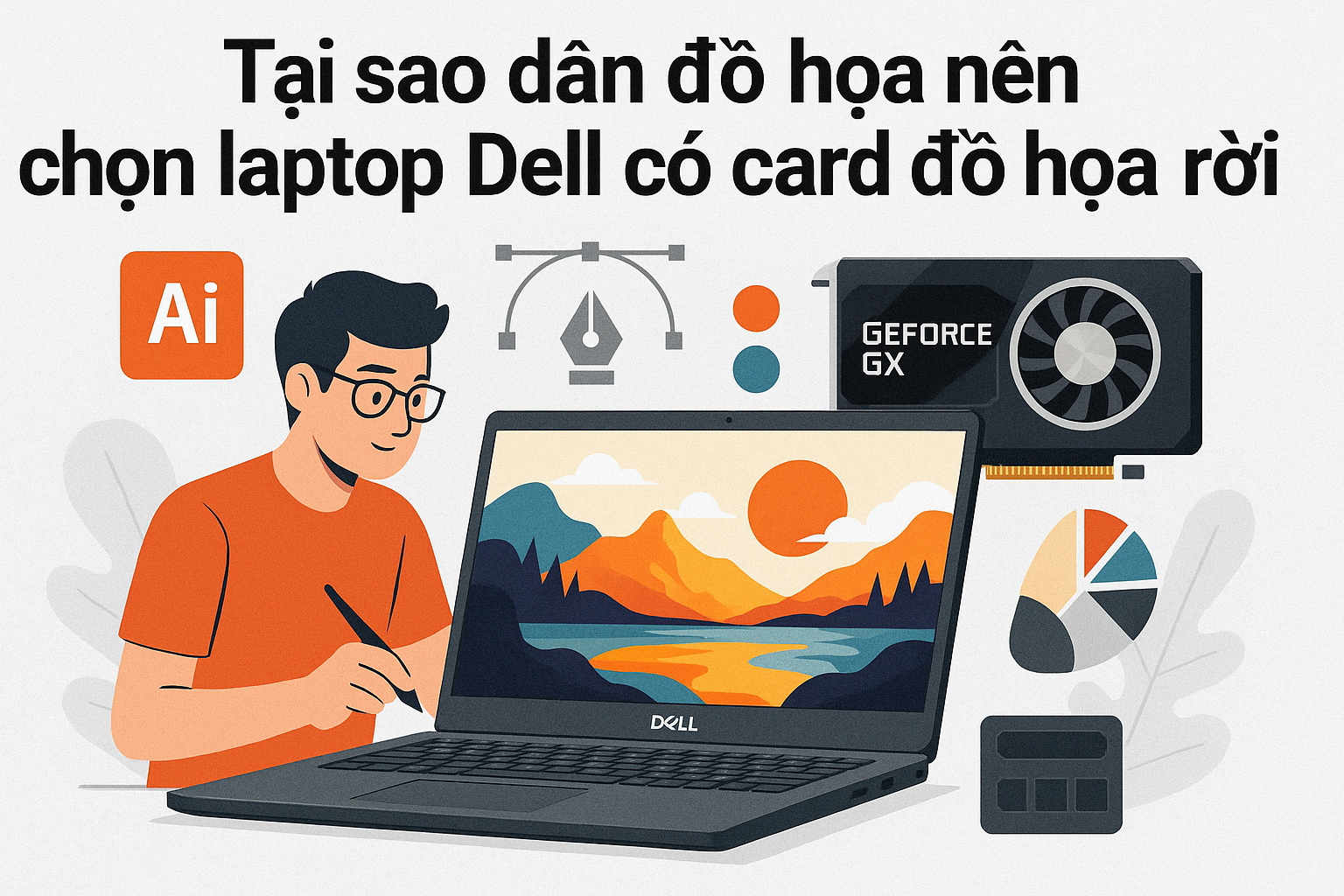   Tại sao dân đồ họa nên chọn laptop Dell có card đồ họa rời