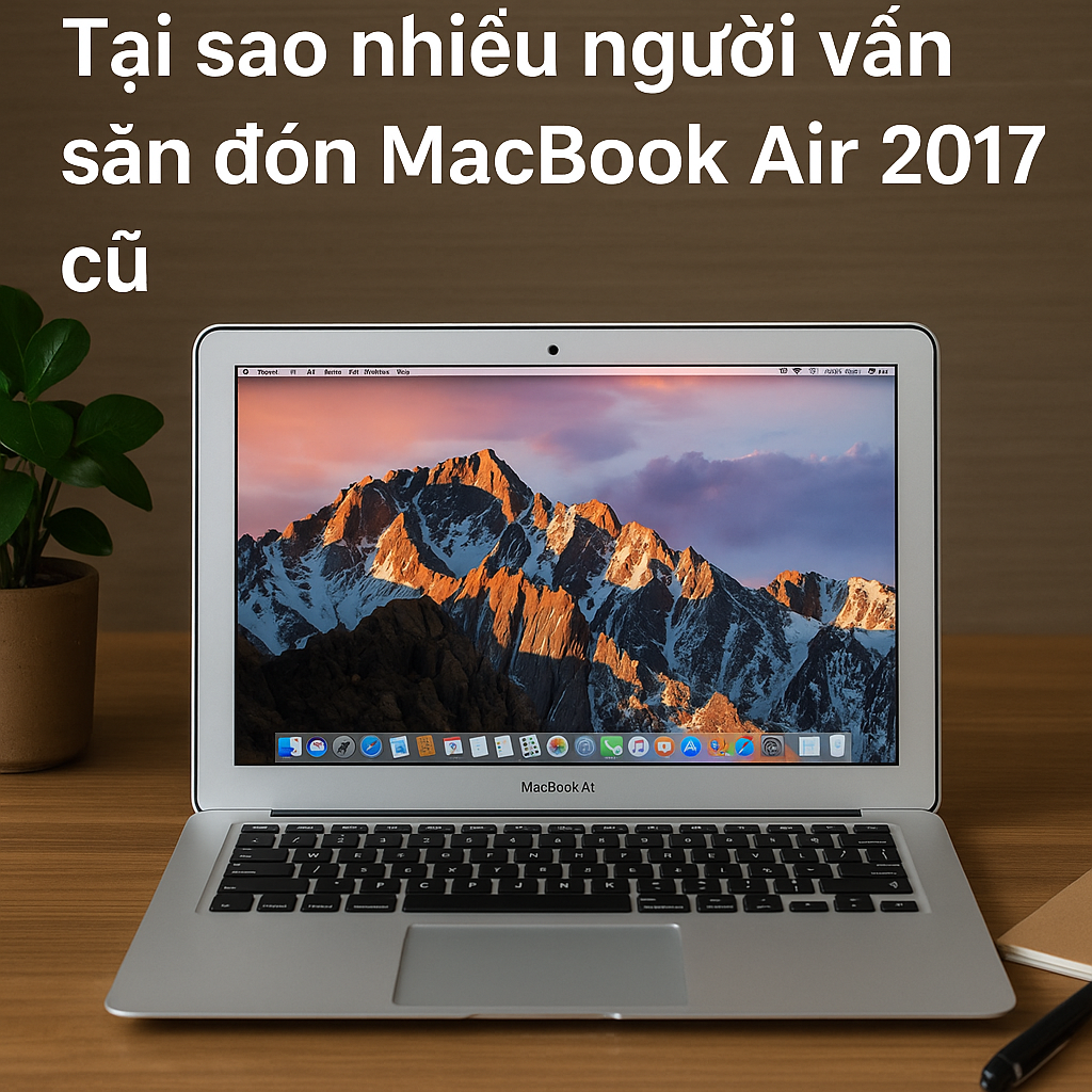 Tại sao nhiều người vẫn săn đón MacBook Air 2017 cũ
