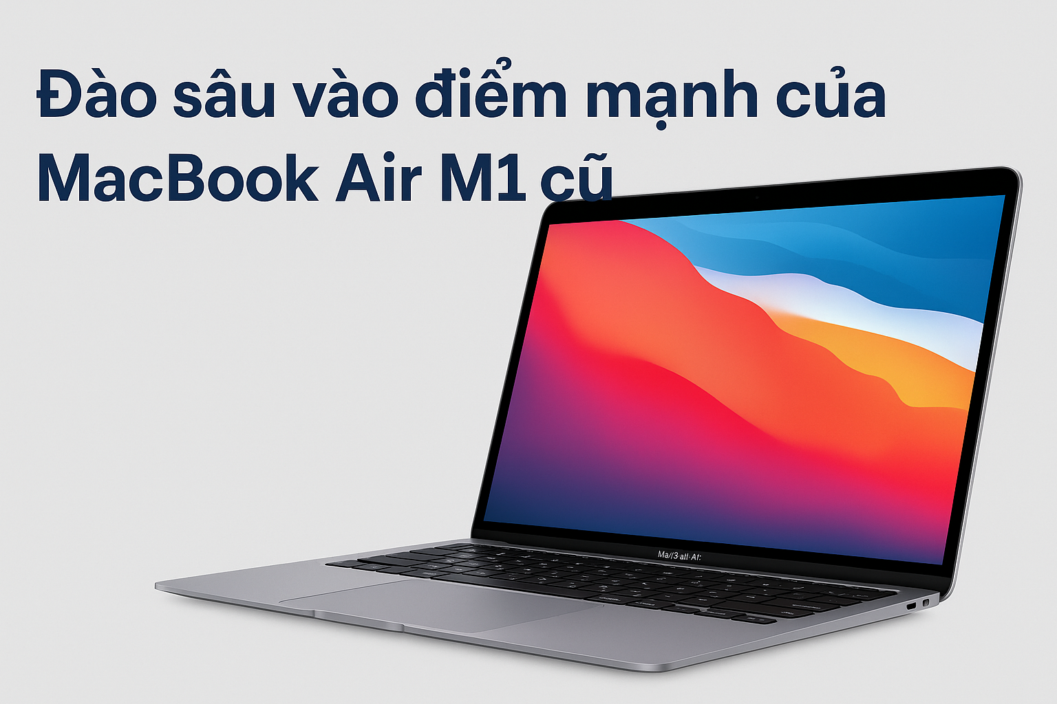 Đào sâu vào điểm mạnh của MacBook Air M1 cũ