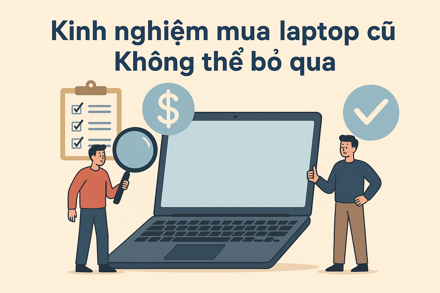 Kinh nghiệm mua laptop cũ – Không thể bỏ qua