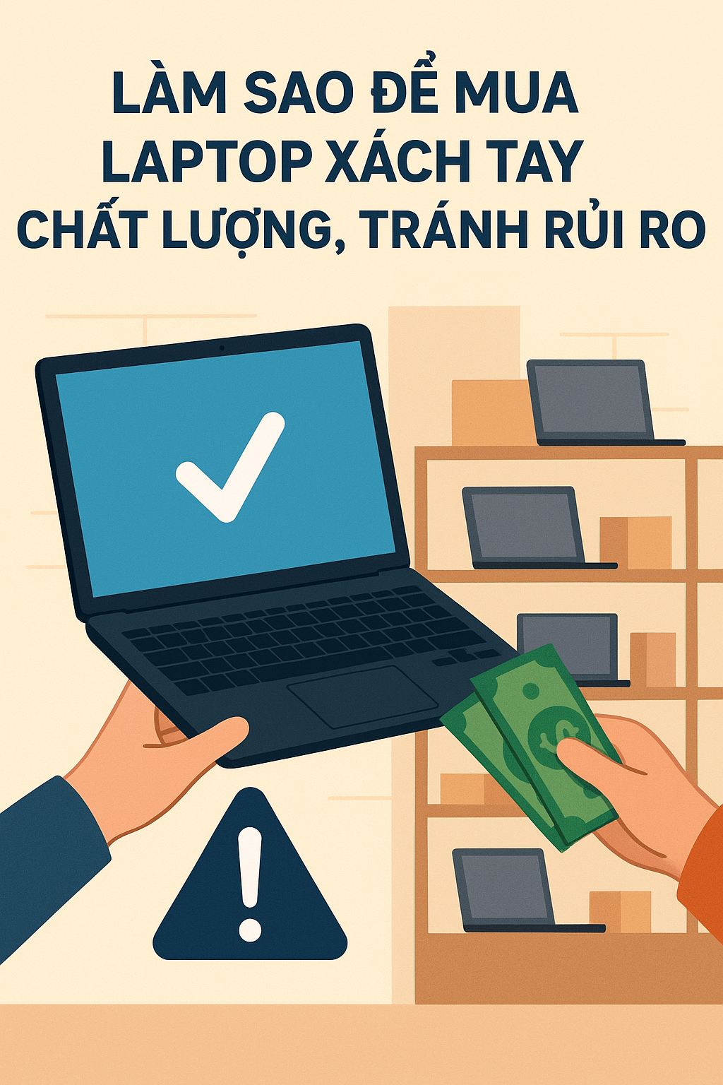Làm sao để mua laptop xách tay chất lượng, tránh rủi ro